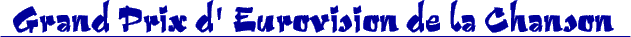 Grand Prix d'Eurovision de la Chanson